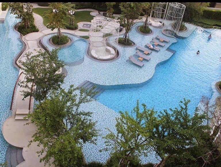 Summer Huahin712,Side sea view,Near Beach&Cicada,Beautiful Swimming pool Exterior foto