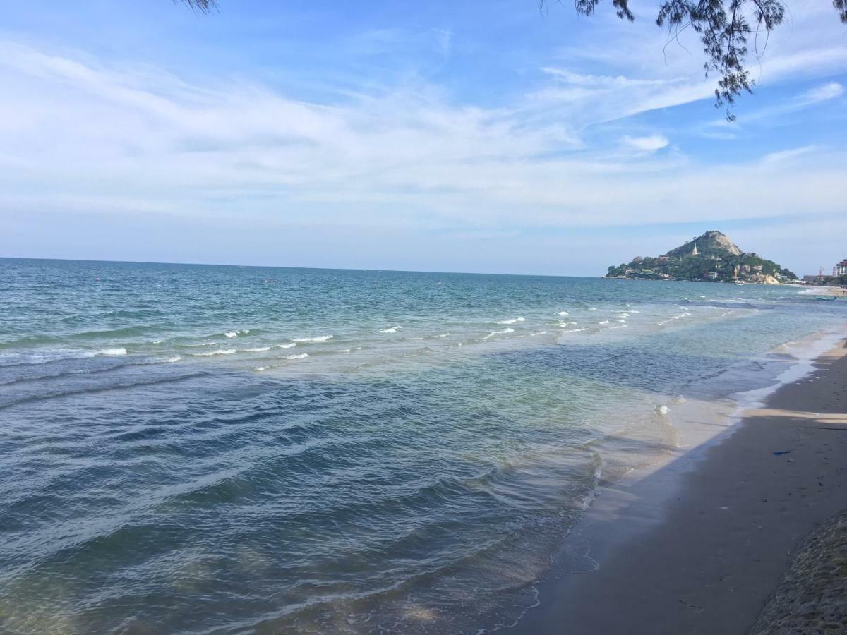 Summer Huahin712,Side sea view,Near Beach&Cicada,Beautiful Swimming pool Exterior foto