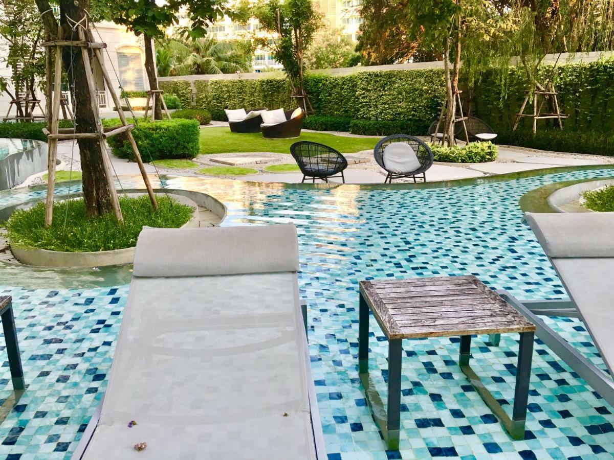 Summer Huahin712,Side sea view,Near Beach&Cicada,Beautiful Swimming pool Exterior foto