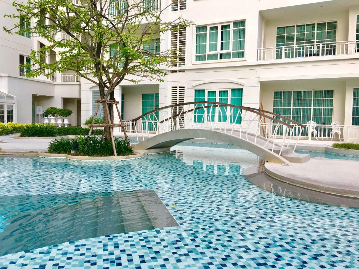 Summer Huahin712,Side sea view,Near Beach&Cicada,Beautiful Swimming pool Exterior foto