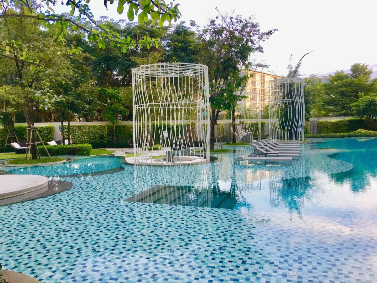 Summer Huahin712,Side sea view,Near Beach&Cicada,Beautiful Swimming pool Exterior foto